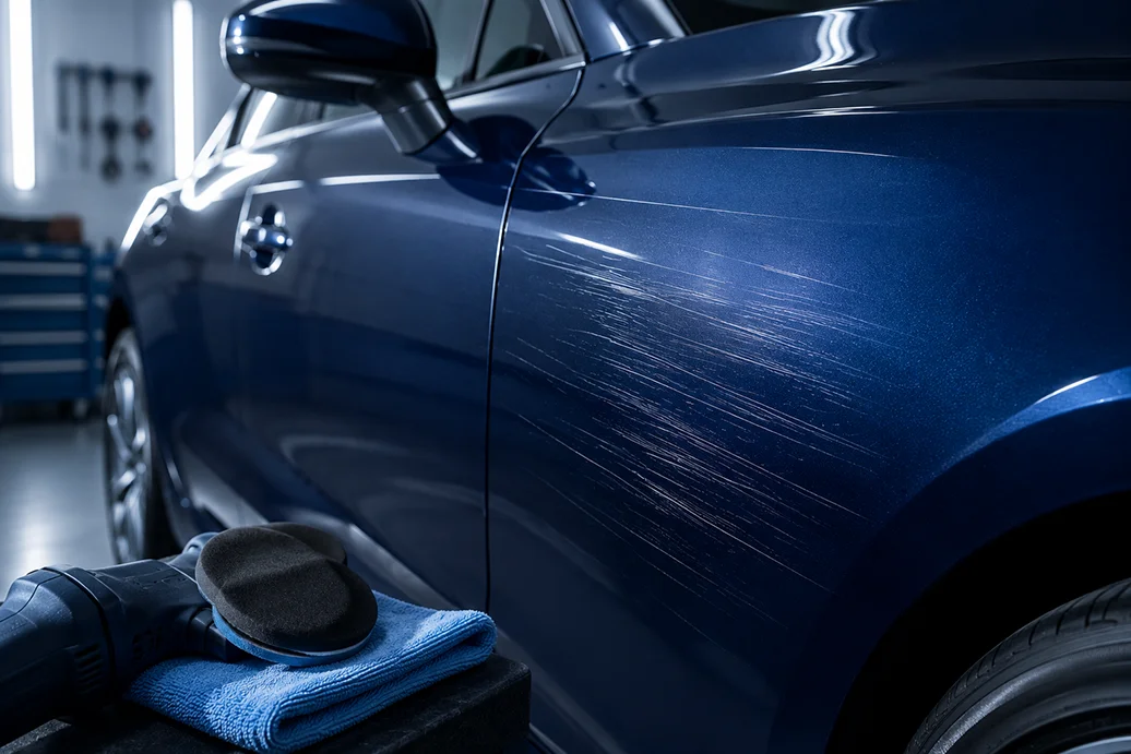 Graffi sulla carrozzeria dell’auto: quando basta la lucidatura e quando serve riverniciare?